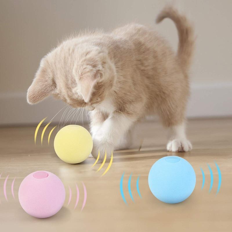 SmartBall™ - Balle intelligente d'apprentissage pour chat - Matou-shop